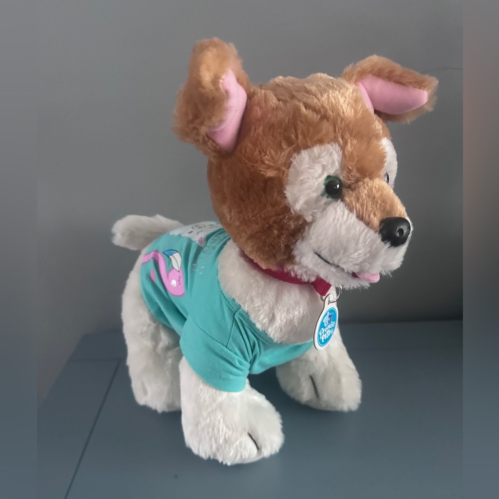 Build A Bear Promise Pets Brown and White Puppy‎